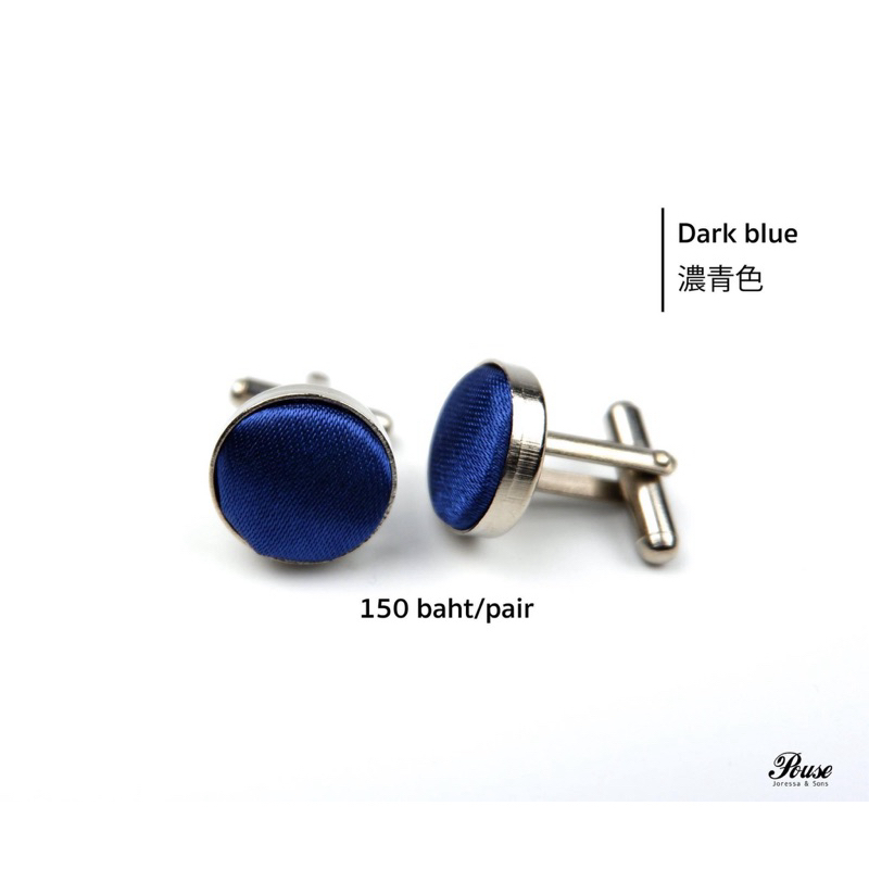 Navy Cufflink ( 1 pair )
