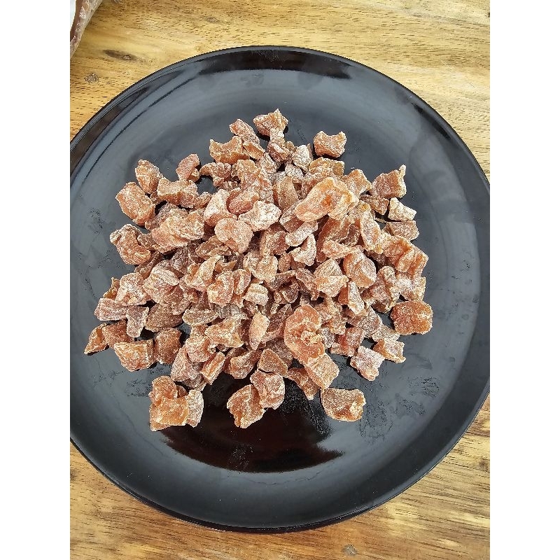 บ๊วยชิ้น อร่อย ใหม่ บ๊วยชิ้นสามรส (Dried plum) บ๊วยตัดชิ้น ไร้เม็ด อบแห้ง มี 2 ขนาดให้เลือก