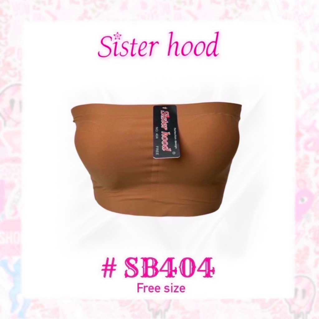 เกาะอกไร้ขอบ (มีฟองน้ำ) sister hood !! จัดส่งเร็ว 1-2วัน !!