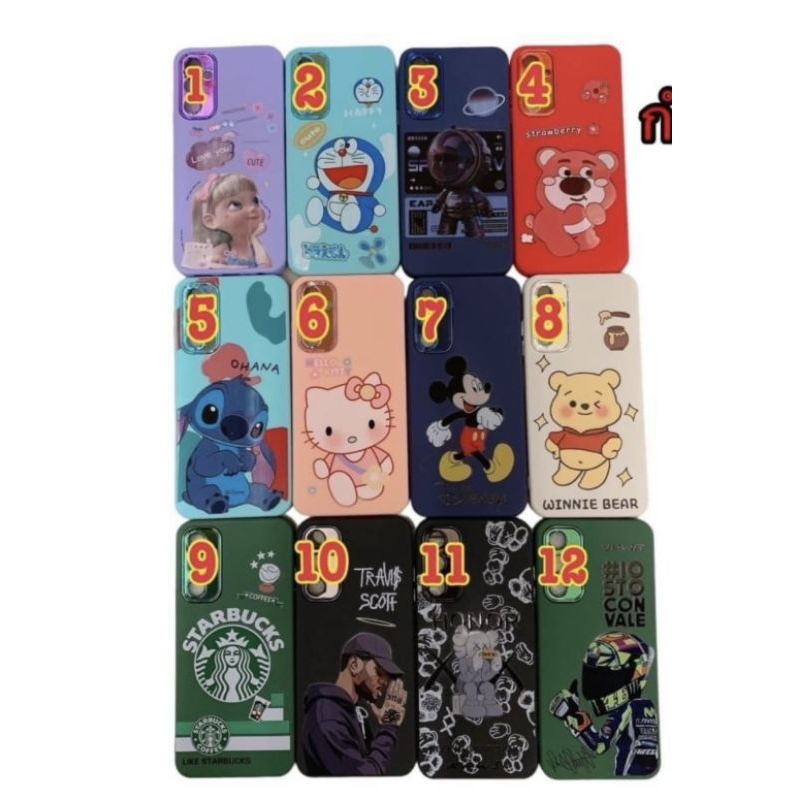 {ส่งจากไทย}🔥New🔥เคสกำมะหยี่การ์ตูนกันกล้องลายน่ารัก Xiaomi RedmiA1 RedmiA2+ Redmi12c Radmi12 Radmi9 
