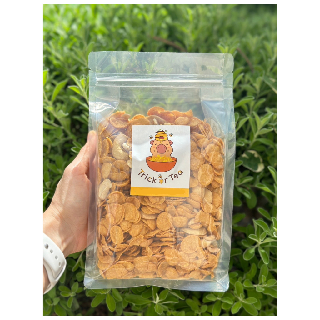 คอนเฟลกคาราเมล ขนาด 250 กรัม หอม อร่อย คาราเมลน้ำผึ้ง