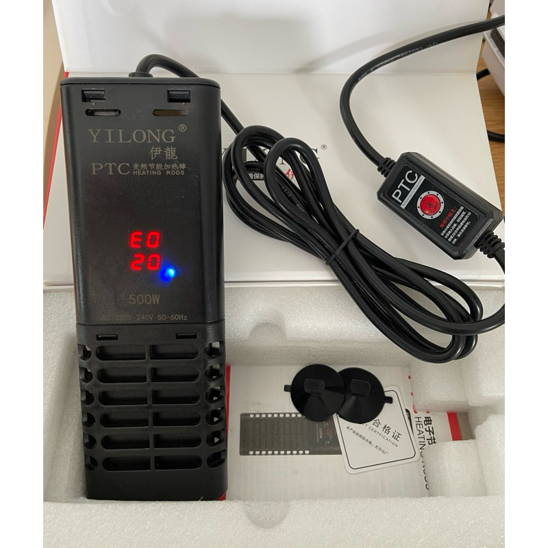 ฮีตเตอร์ตู้ปลา 500w-1000w YILONG PTC Heater For Aquarium อุปกรณ์ปรับอุณหภูมิในตู้ปลา อุปกรณ์ตู้ปลา
