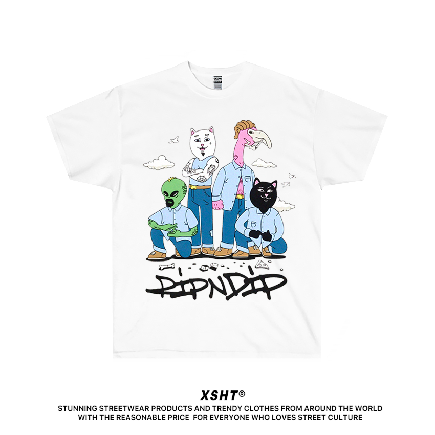 🔥พร้อมส่ง🔥 เสื้อ Ripndip So Dangerous So Cute Tee - White (สีขาว) by XSHT