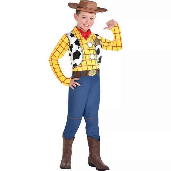 ชุดแฟนซีเด็กชาย Toy Story Woody Costume ไซส์ M(6-8 ปี) จากอเมริกา