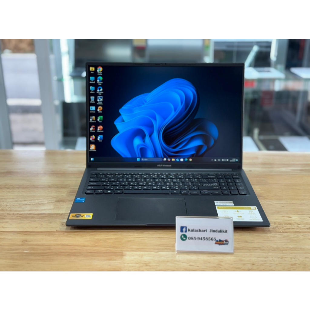 มือสอง Notebook Asus Vivobook 16✅มาด้วยซีพียู i3 gen12 แรงเหลือๆ  แรมอีก 16GBแบบจุใจ