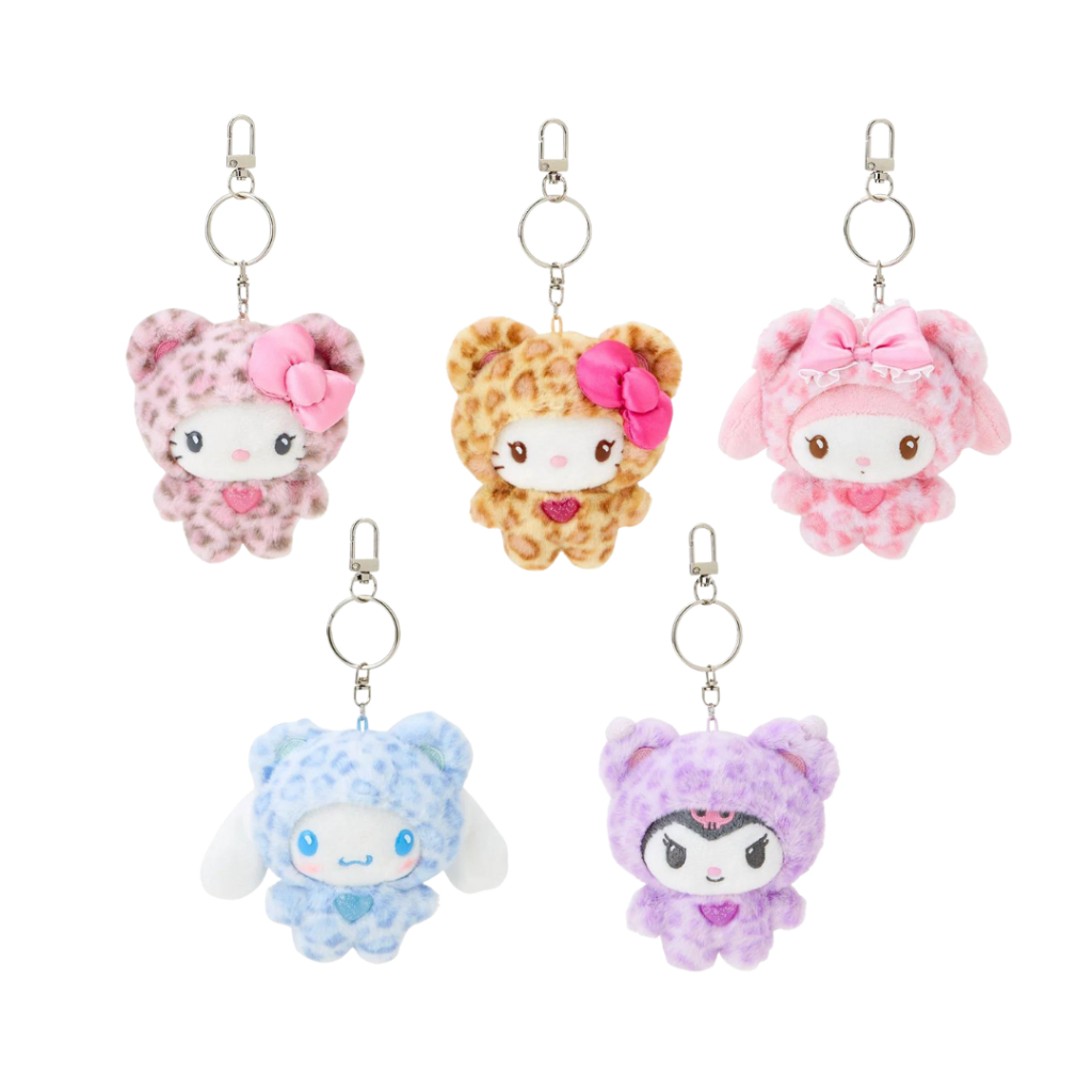 Sanrio ตุ๊กตาพวงกุญแจ (Leopard Bear)