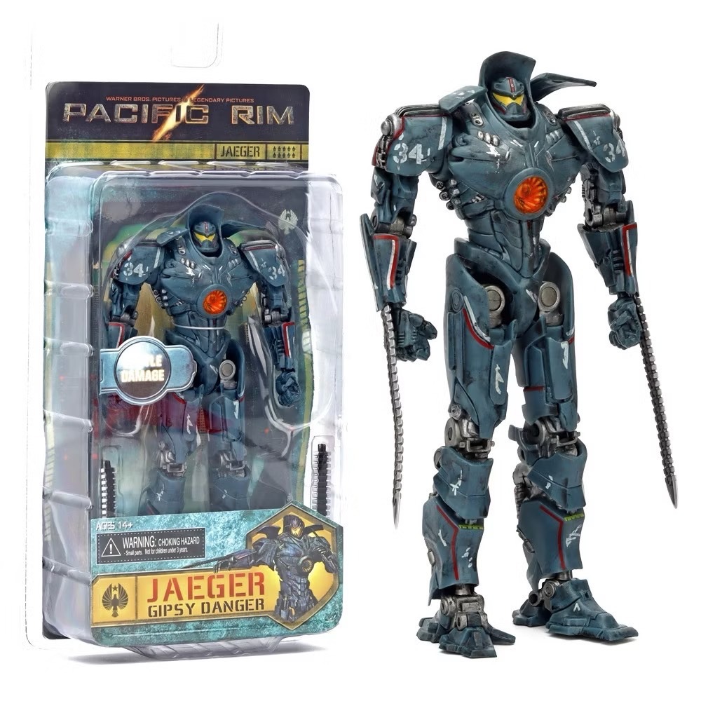 Neca Pacific Rim ฟิกเกอร์ Battle-Damaged Gipsy Danger