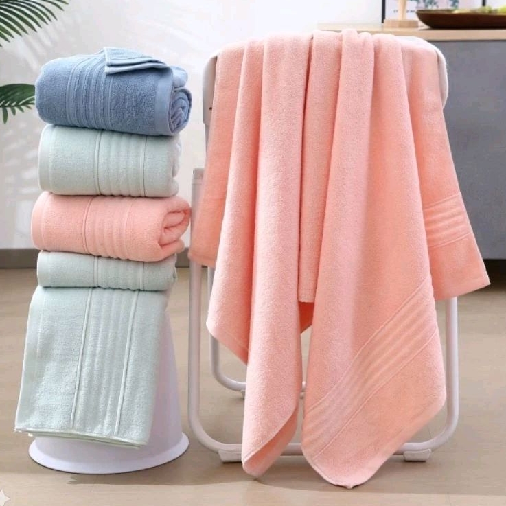 ผ้าเช็ดตัว super soft ขนคู่เนื้อฟูนุ่มนิ่ม ไม่ระคายผิว