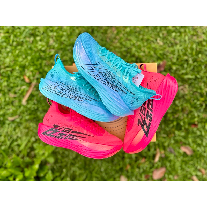 (มีของพร้อมส่ง) Qiaodan Feiying Plaid 1.5 รองเท้าวิ่งผู้ชาย