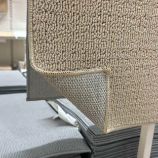IKEA อิเกีย 🇸🇪 พรมเช็ดเท้า FINTSEN ฟีนท์เซน สีมี เทา เบจ ขนาด 40 x 60 ซม.