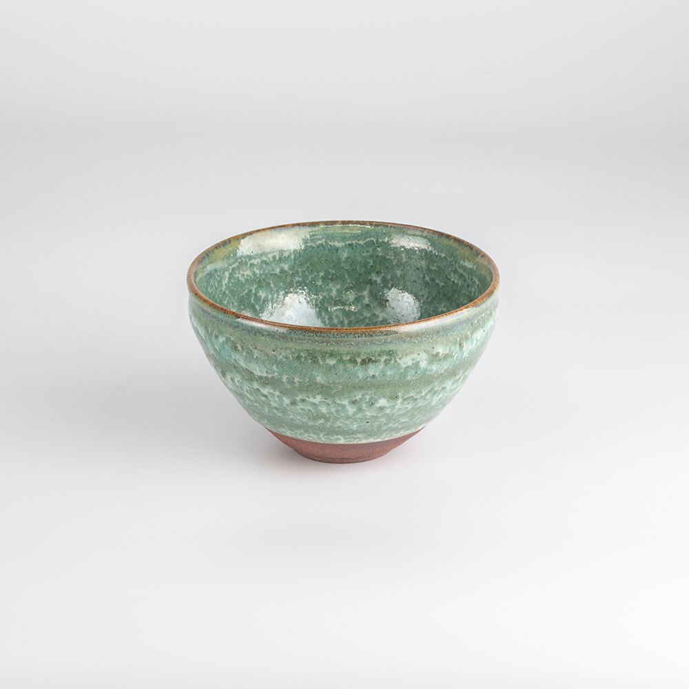 Shozan-saku Aokin-yo Kyo Matcha Ceramic cut  (M03-021 Made in JP)