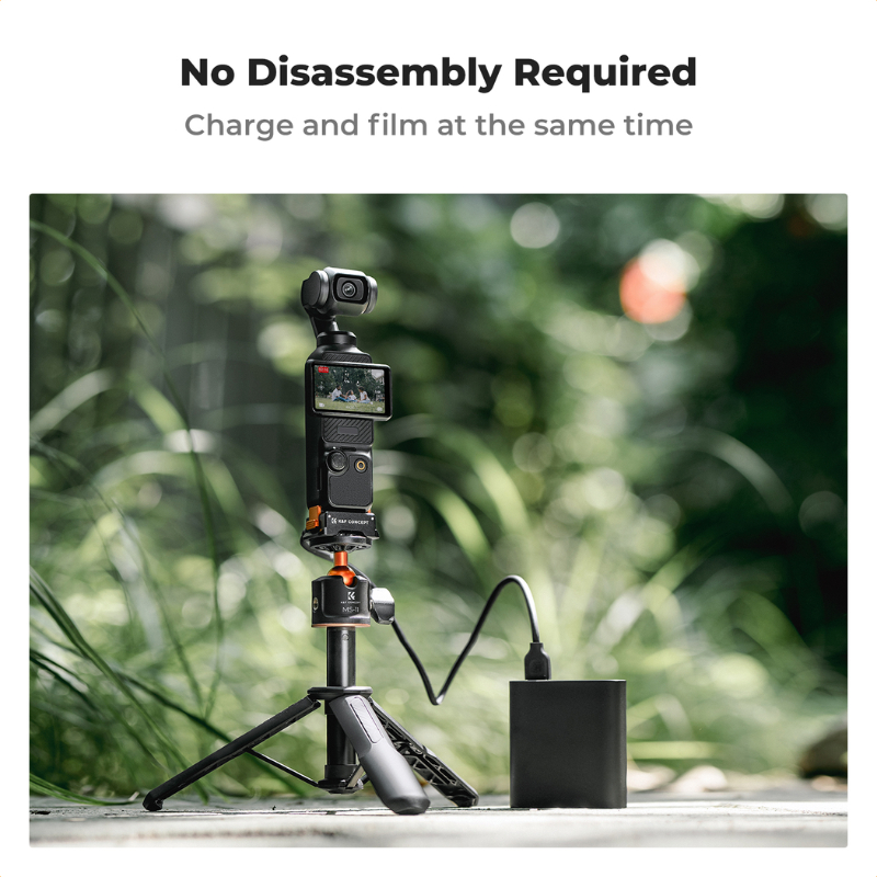 K&F DJI OSMO Pocket 3 Charging Adapter Base Set (SKU.2283)
