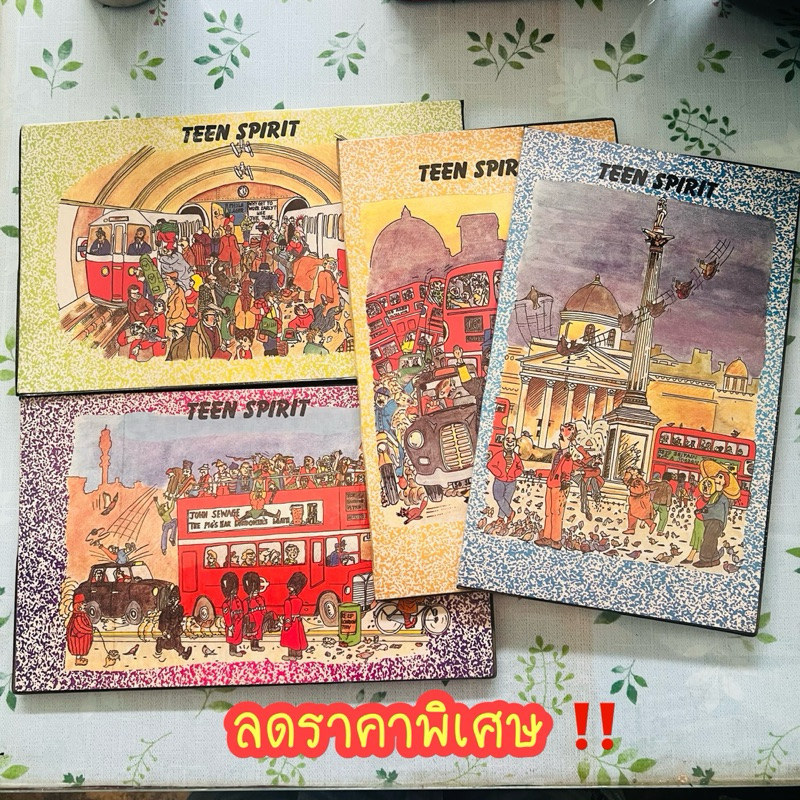 ลดราคาพิเศษ!! สมุดบันทึกเล่มยาว สมุดบัญชี สมุดลายน่ารัก ขนาด 195*310 สุดคุ้ม