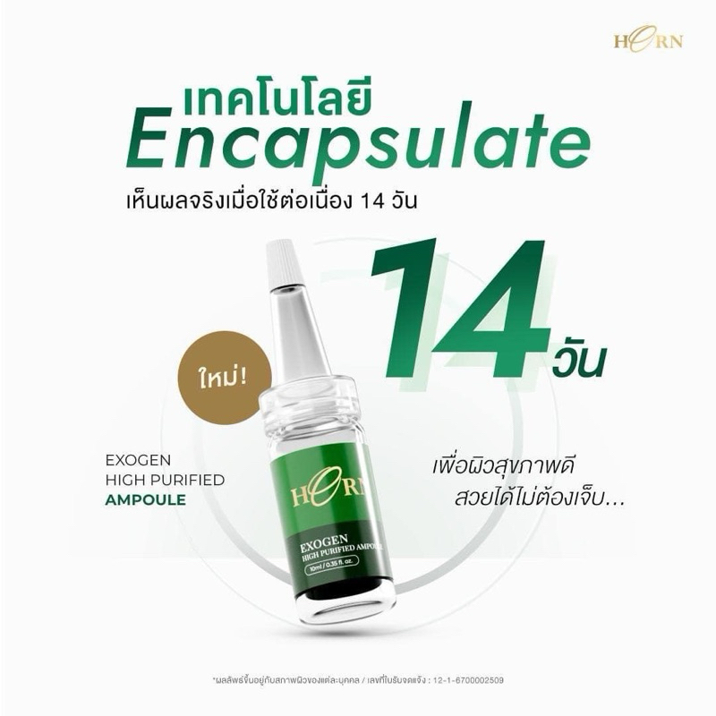 HORN EXOGEN High purified Ampoule10ml