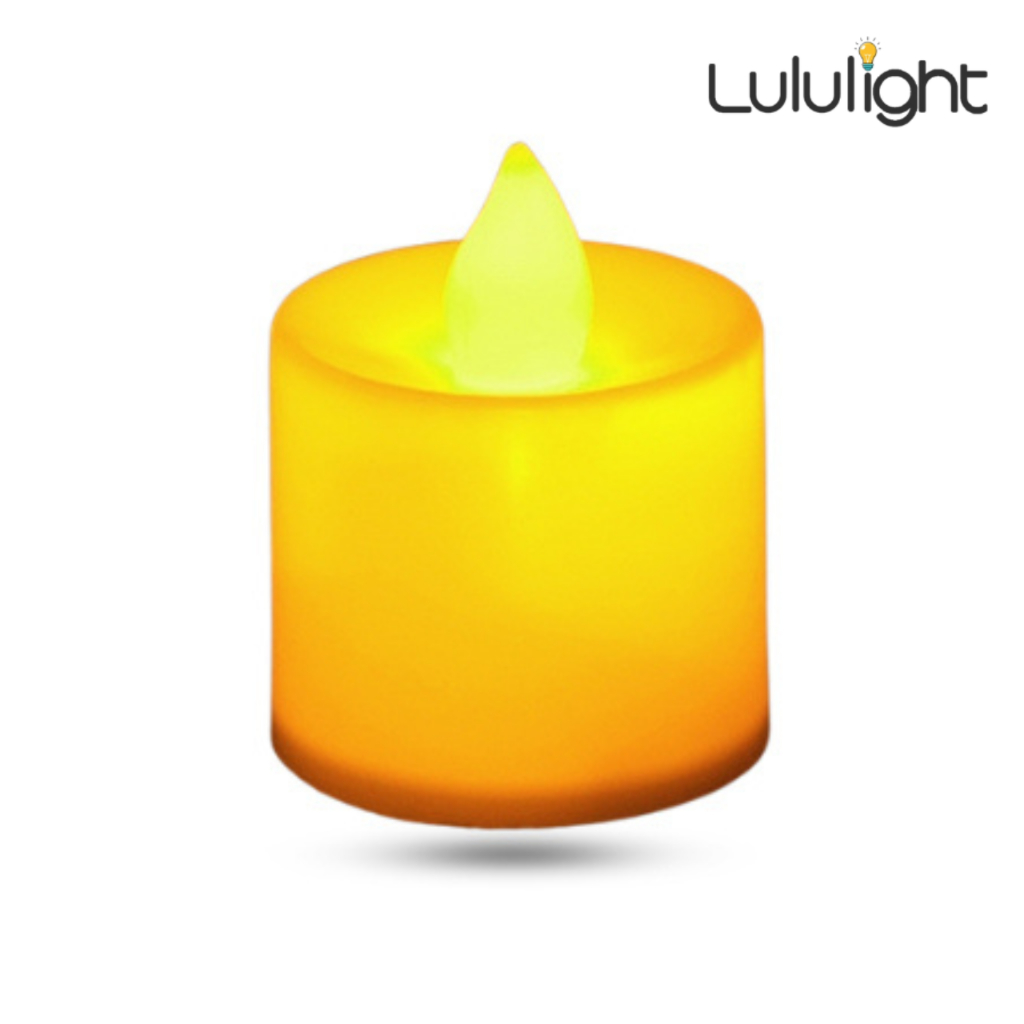 LED เทียนไข จำลองเปลวไฟ LED 1W สำหรับประดับ ตกแต่ง ศาลเจ้า หิ้งพระ งานวันเกิด งานเทศกาล งานแต่งงาน lululight