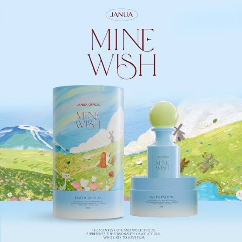JANUA EAU DE PARFUM #Mine Wish 30 ml. น้ำหอมแจนยัวร์ คอลเลกชั่นใหม่