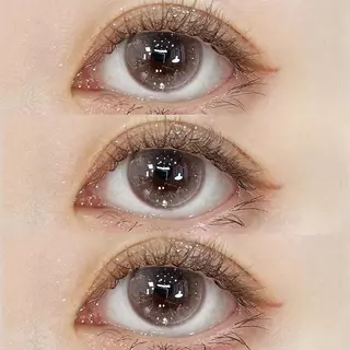 Midroo【COD】 บลิงบลิงๆ Roiki Brown🎀 เลนส์หวานๆ เหมาะกับเมื่อแต่งหน้าMonthly1คู่-14.2mm