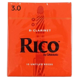 Rico Clarinet Reeds ลิ้นคาริเน็ต เบอร์ 2 I 2½ I 3 I 3½ (ราคาต่อชิ้น)