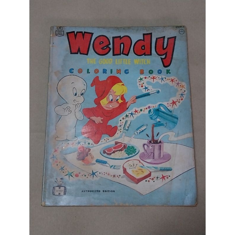 wendy coloring book vantage 1980