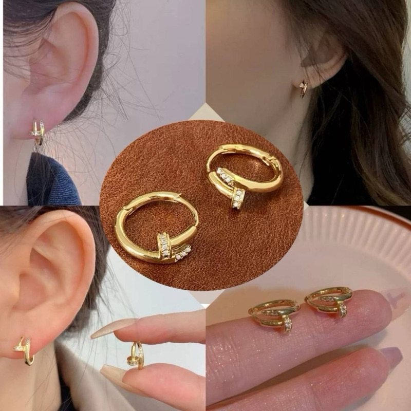 ต่างหู Cartier รุ่นตะปู งานสวยมากกกก