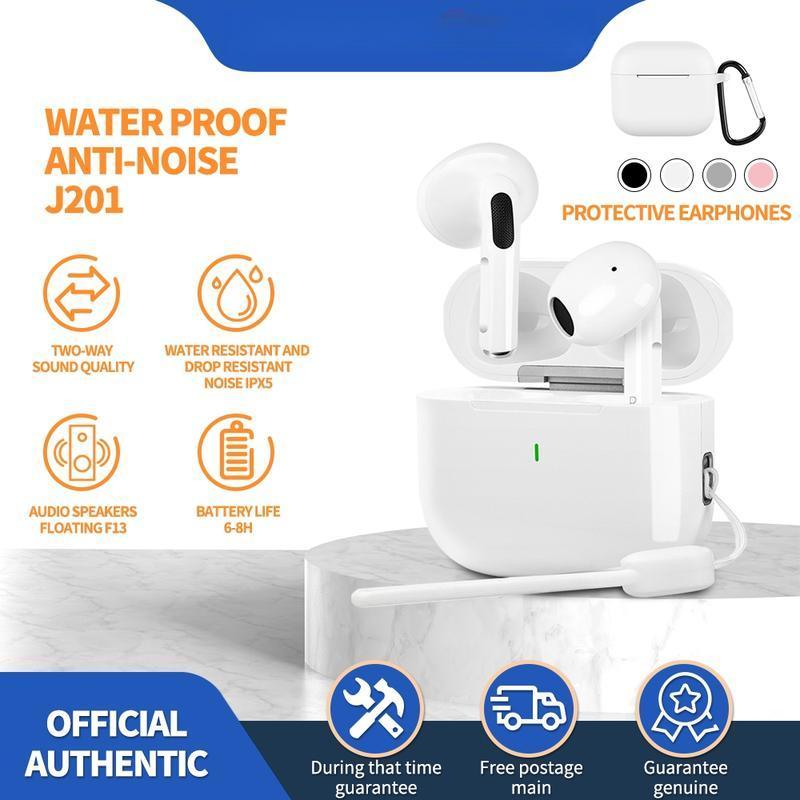 หูฟังบลูทูธ J201 รุ่นอัพเกรด A6 Pro ซื้อ 1 แถม 3 ฟรี เหมาะสำหรับฟังเพลงบูลทูธ