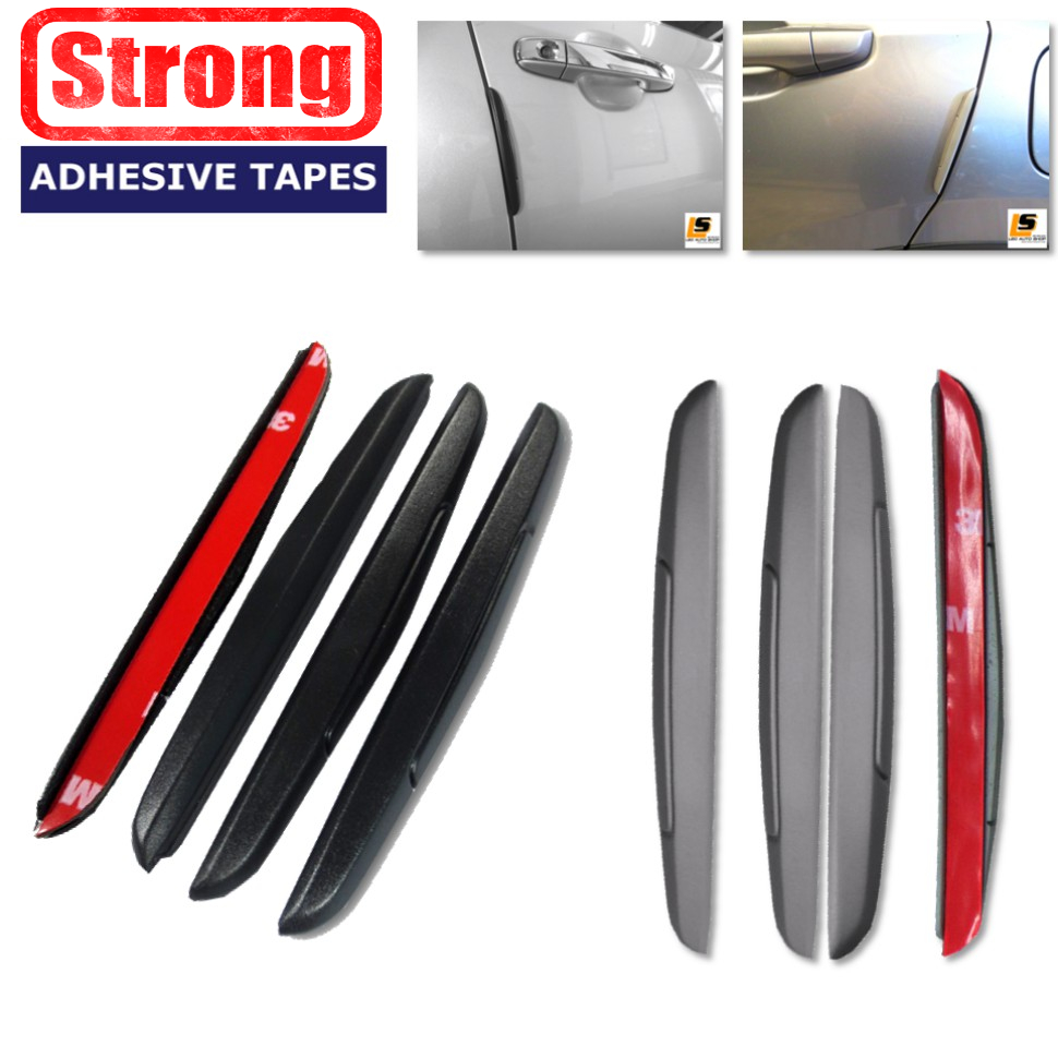 LEOMAX ยางกันชน ยางกันกระแทก คิ้วกันชน รถยนต์ รุ่น SG-544 ชุด 4 ชิ้น ,DG-19 ชุด 4 ชิ้น (ตรง2โค้ง2)