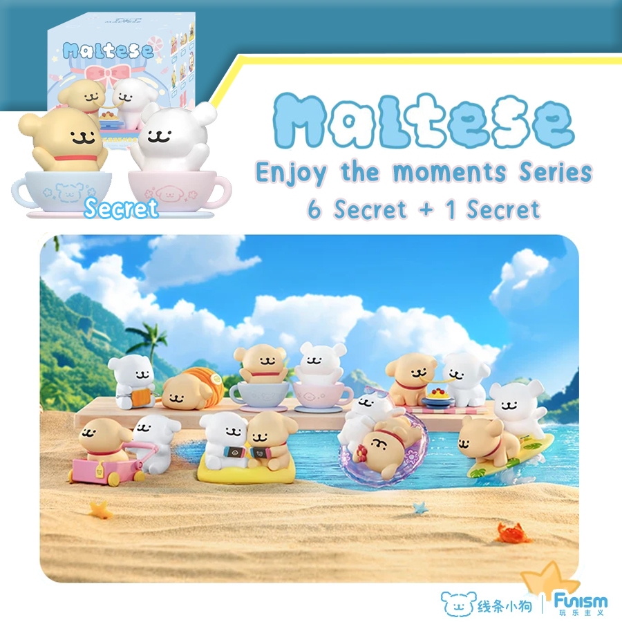 (พร้อมส่ง) กล่องสุ่ม Maltese Enjoy the moment series ฟิกเกอร์ ของแท้