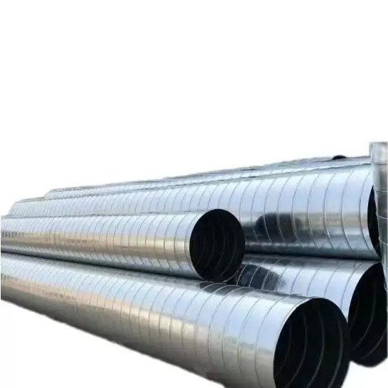 ท่อส่งอากาศแบบตรง ท่อสังกะสี  1 เมตร กว้าง16CM Spiral  smoke pipe