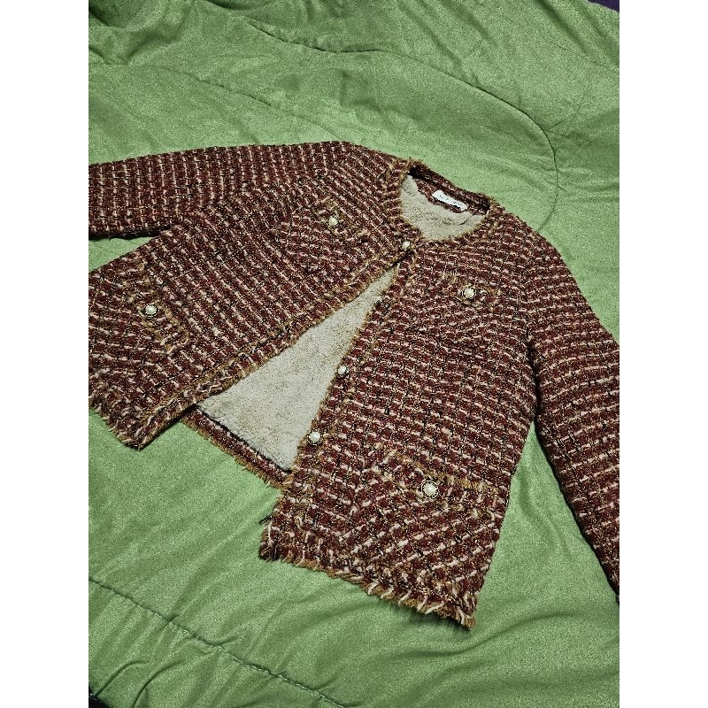 Blazer Tweed เสื้อเบลเซอร์ ผ้าทวิต