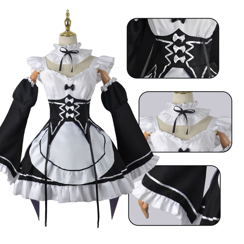 P-211 ชุดคอสเพลย์สาวอวบ ชุดโลลิต้า(Size XL-5XL ใส่ได้ถึง 100kg) ชุดตัวการ์ตูน  อะนิเมะน่ารัก ราคา ถูกที่สุด ดีลบีเคเค แกลเลอรีภาพที่ 6