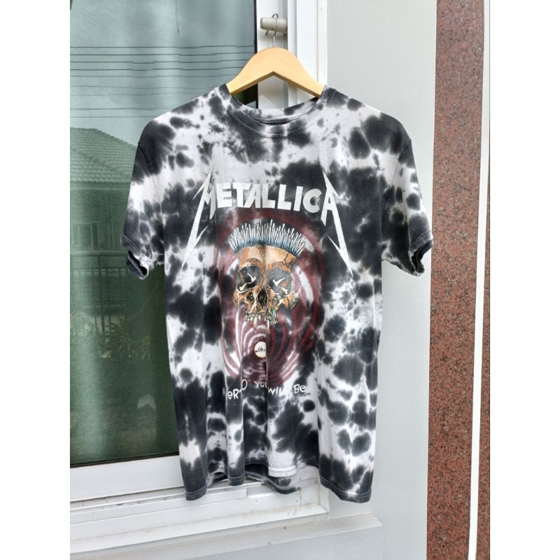 เสื้อวงมือสอง เสื้อวงMetallica size M มือ2