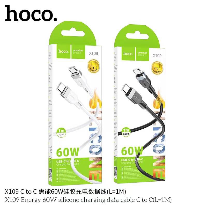 Hoco X109 สายชาร์จรุ่นใหม่ล่าสุดชาร์จเร็วสีสวยทนทานแท้ 100% - รูปที่ 2