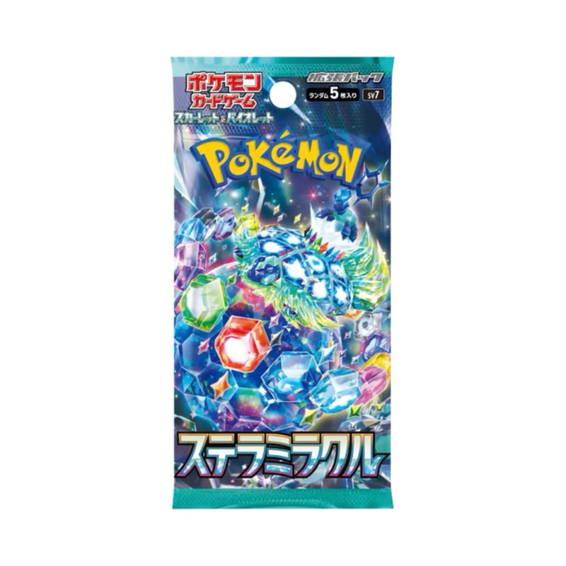 [แยกใบ] Pokemon TCG Japanese Stellar Miracle sv7 005-102/102 การ์ดโปเกมอนภาษาญี่ปุ่น