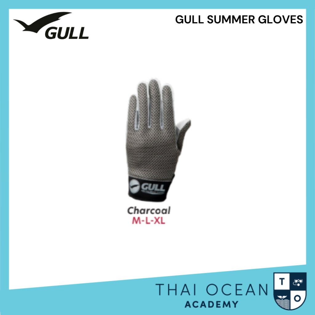 GULL SUMMER GLOVES MEN ถุงมือดำน้ำ สำหรับผู้ชาย ราคา ถูกที่สุด ดีลบีเคเค แกลเลอรีภาพที่ 4