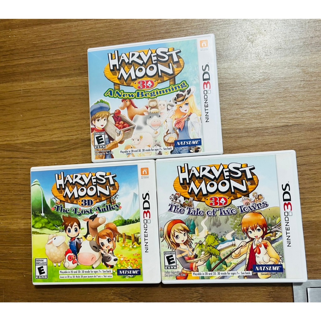 ตลับแท้!! NINTENDO 3DS : Harvest Moon เกมในตำนานน!! มือสองโซน US