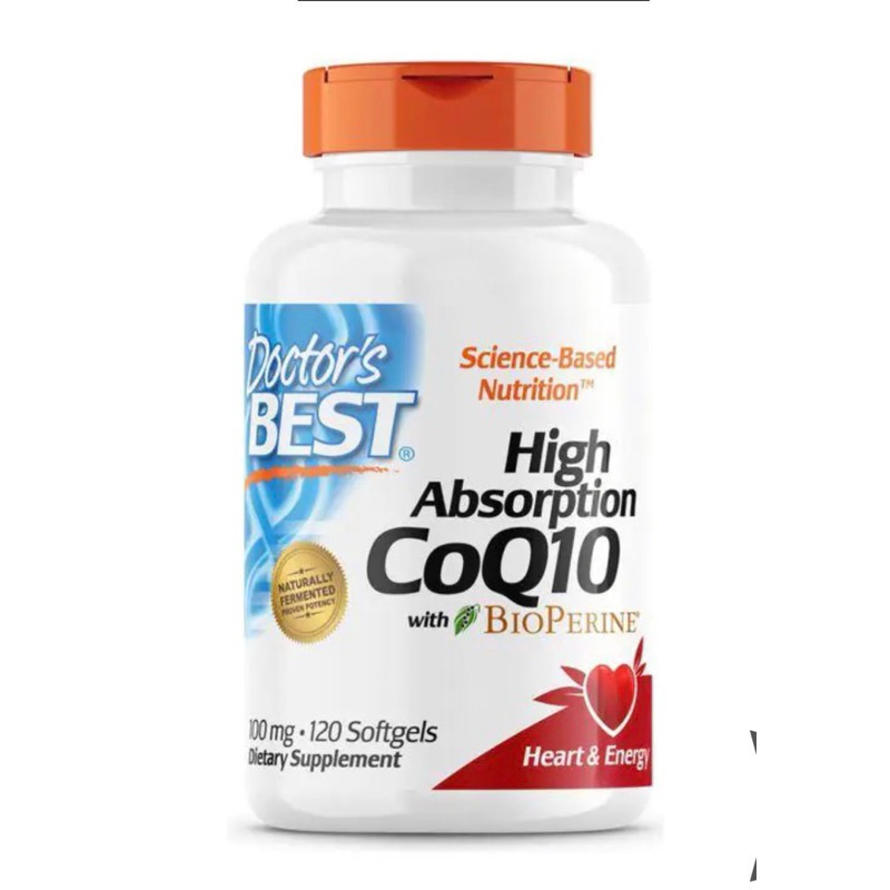 Exp 4/27 Doctor’s Best High Absorption Coq10 100mg 120 softgels