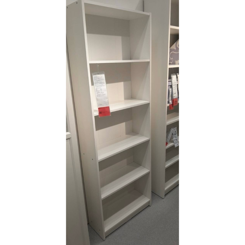 IKEAแท้ GERSBY ยาร์ชบี ตู้หนังสือ, ขาว, 60x180 ซม.