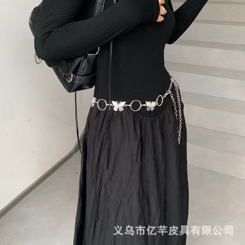 พร้อมส่งจ้า เข็มขัดสตรี เข็มขัดผู้ใหญ่ ลายผีเสื้อ น่ารักมากค่ะ ใส่กับกางเกง กระโปรงได้หมดเลยค่ะ