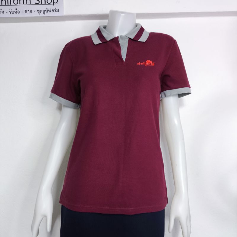 มือสอง เสื้อพนักงาน ขนมปังฟาร์มเฮ้าส์ Farmhouse ชุดฟอร์ม อก 36