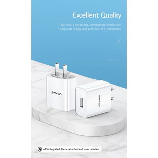 USAMS Fast Charging Ports Easy to Travel หัวชาร์จ 2.1A อแดปเตอร์ของแท้