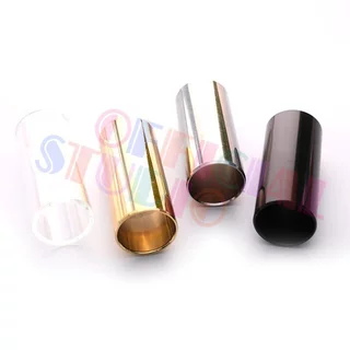 แท่งสไลด์กีตาร์ มี 4 ตัวเลือก Chrome plated Guitar Slide ｛ส่งเร็ว 🚀｝