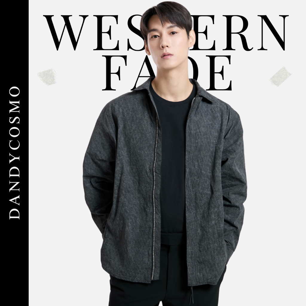 DANDY COSMO | เสื้อคลุม Western Fade Shirt OVERSIZE Jacket Limited Edition
