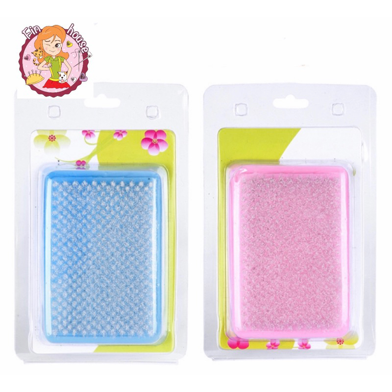 🧸แปรงรองปัก ฐานขนแปรงสำหรับทำงานเฟลท์ Felting Needle Mat Brush Embroidery needle Punch Craft Tool🪡🧵