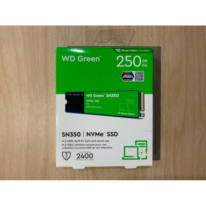 WD GREEN SN350 250GB SSD M.2 ( ประกันเกือบเต็ม )
