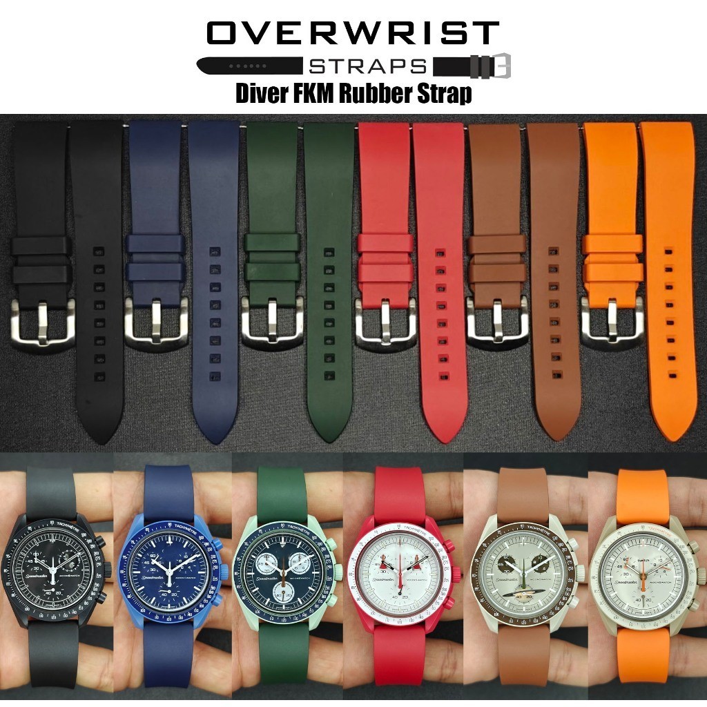 สายนาฬิกา รุ่น Diver FKM Rubber