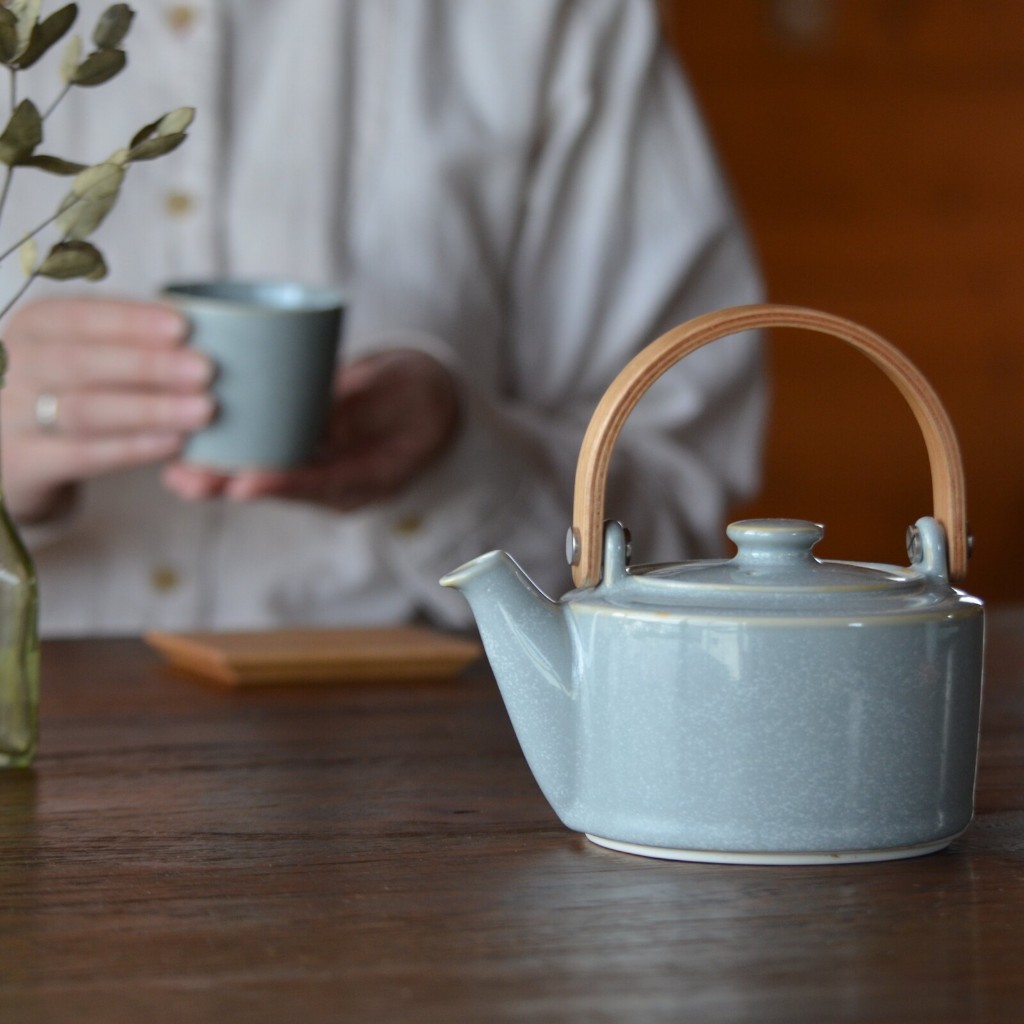 SALIU Japanese Teapot Earthenware Tea Pot [made in Japan]