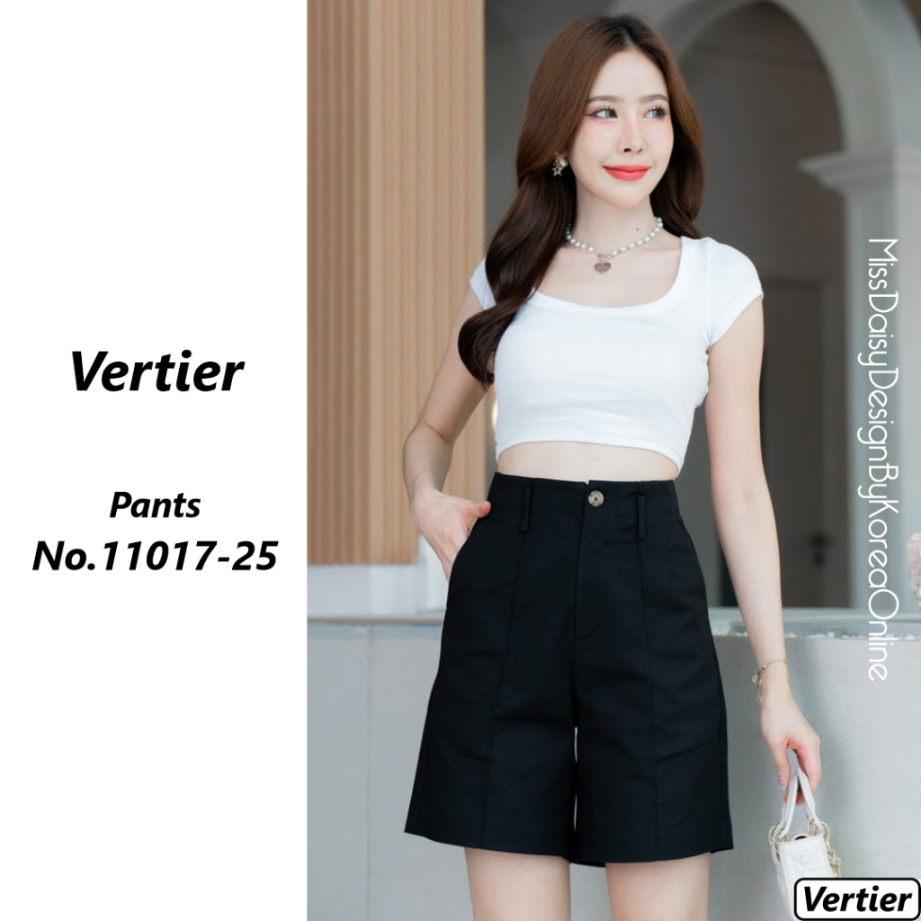 Vertier กางเกงขาสั้นเอวสูง No.11017 เนื้อผ้าชนิดใหม่