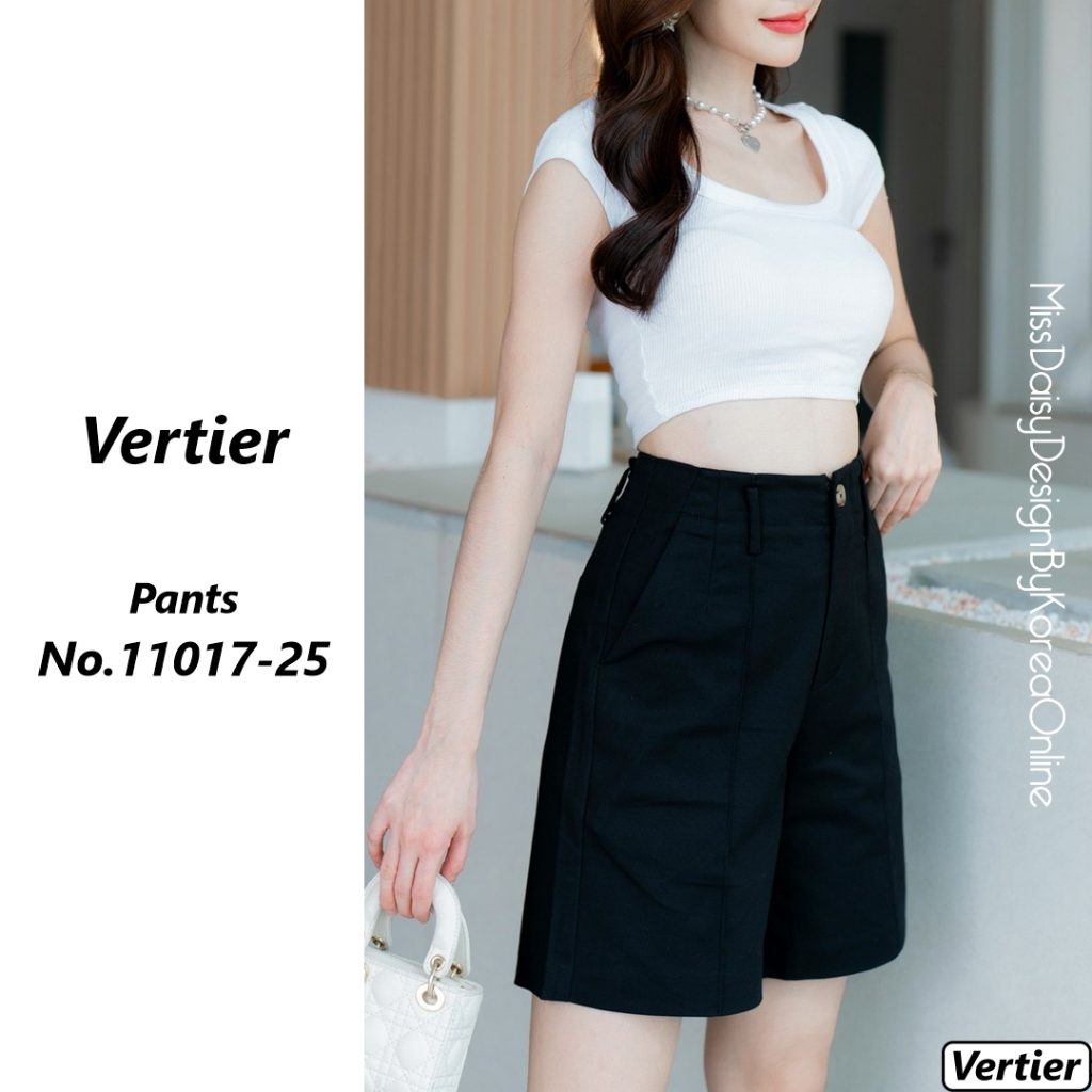 Vertier กางเกงขาสั้นเอวสูง No.11017 เนื้อผ้าชนิดใหม่ รูปที่ 2