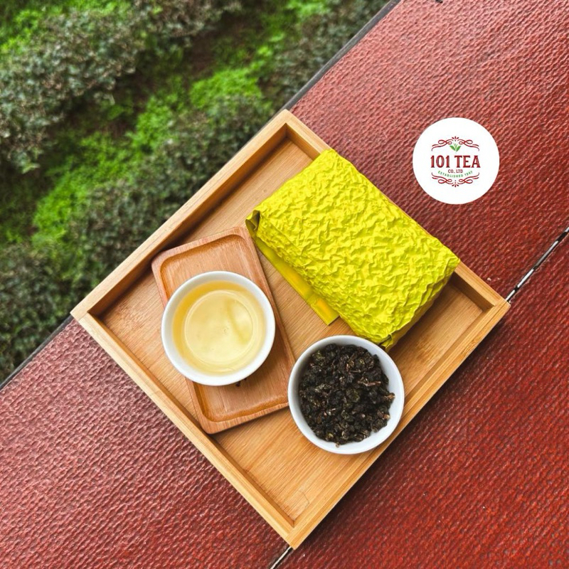 ไร่ชา 101 ชาอูหลงผสมใบข้าวหอม ขนาด 200g. ยอดใบชา Oolong Rice Tea 糯米香茶 泰国茶