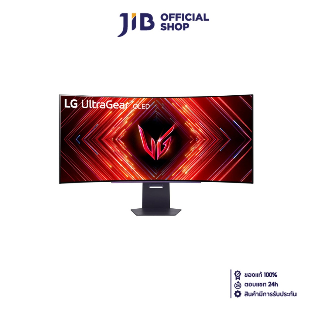 MONITOR (จอมอนิเตอร์) LG ULTRAGEAR 45GS95QE-B - 44.5 INCH OLED 2K 240Hz CURVED AMD FREESYNC PREMIUM 